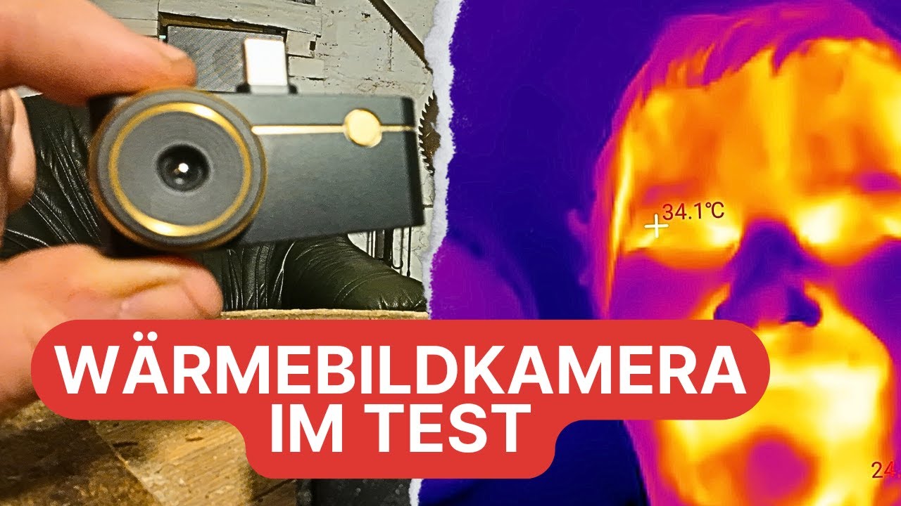 Wärmebildkamera im Test - Thermal Master P3
