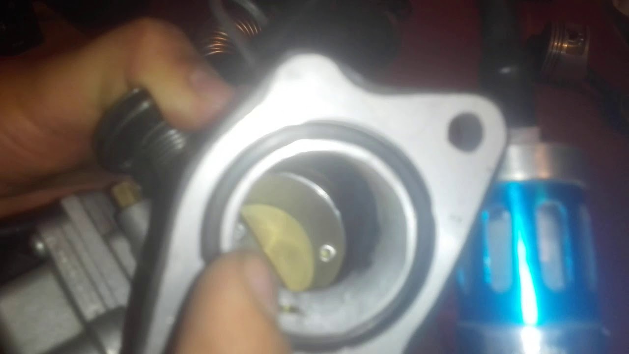 Mi Carburador de ns modificado y con filtro kyn