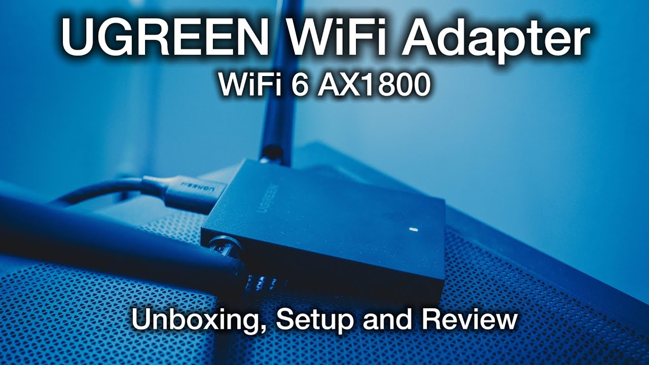 UGREEN WiFi 6 адаптер AX1800 &mdash; распаковка и обзор