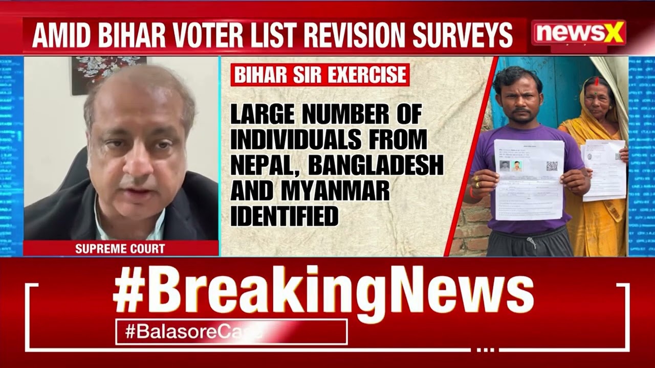 Jotwani Advocate discusses Bihar Election SIR on NewsX
