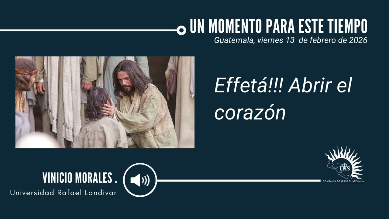 Un momento para este tiempo. Febrero 13-2026