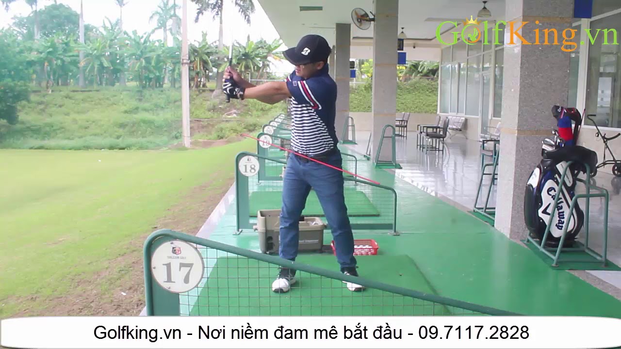 Tự học chơi Golf từ A đến Z- Bài 8: Giai đoạn 2 của quá trình backswing