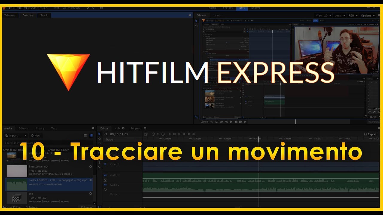 CORSO HITFILM EXPRESS: Tracciare i movimenti (TRACKING)