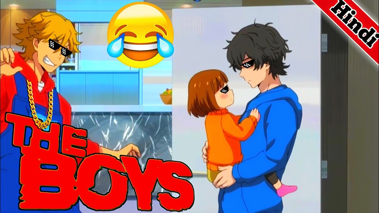 The Kiss of Death Funny Scenes || Buddy Daddies in Hindi || #S1E2 Part 1