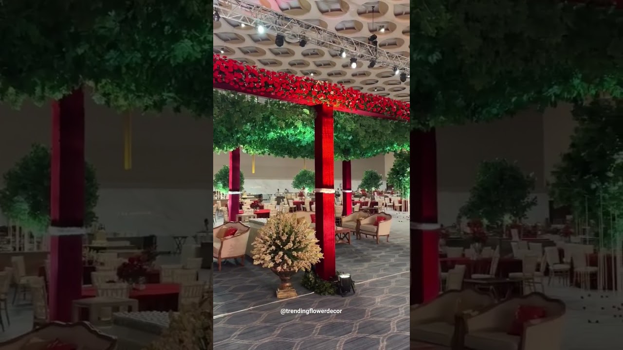 Beautiful luxury wedding decoration #wedding #weddingplanner #luxurywedding #decor #decorations