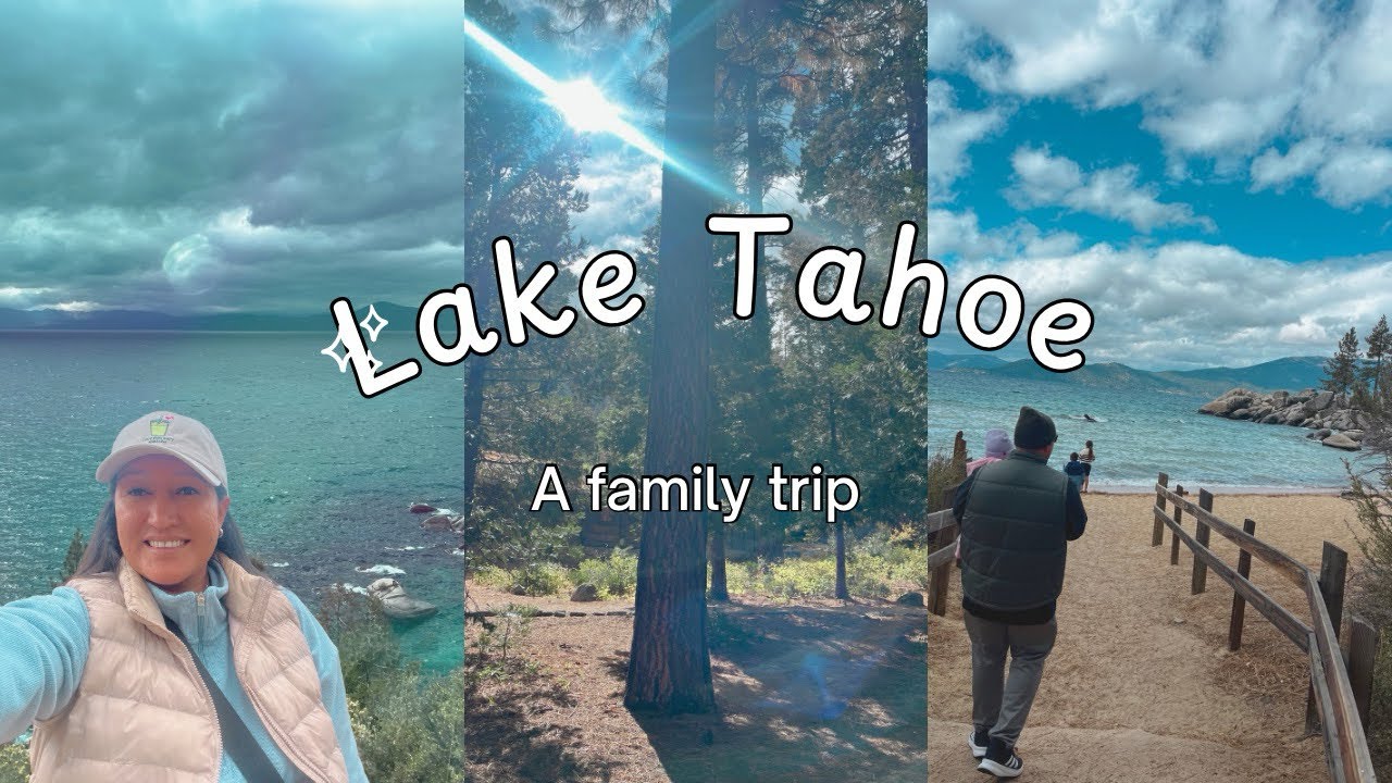 October South Lake Tahoe family vacation, Fall trip, simple family fun. 