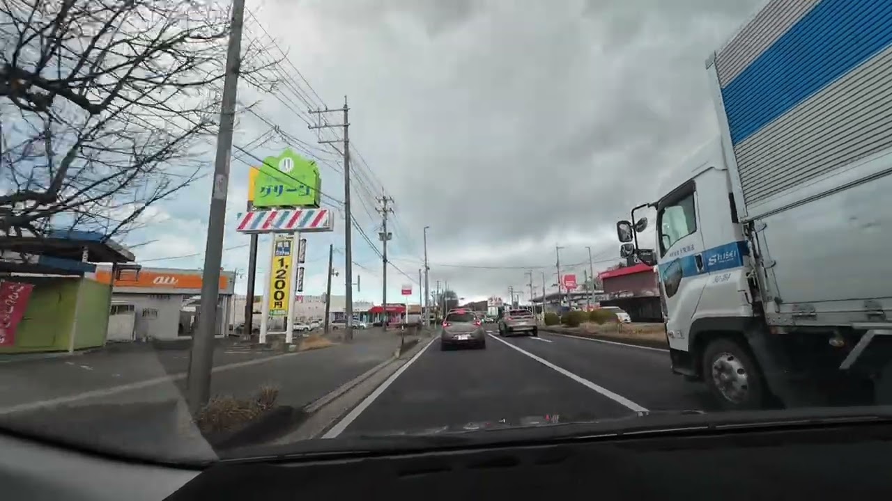 ドライブ動画#65  福島県の国道４号線を縦断