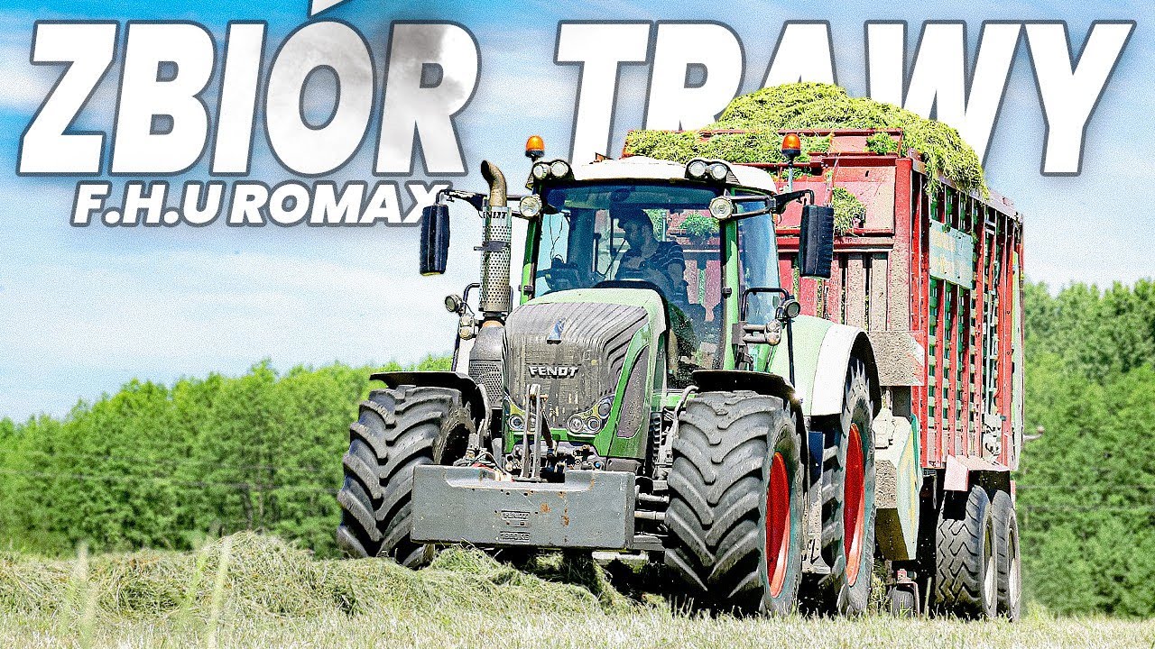 Fendt zamyka licznik!? Zbiór traw z F.H.U Romax ✓Fendt 939 Vario & Strautmann✓1pokos