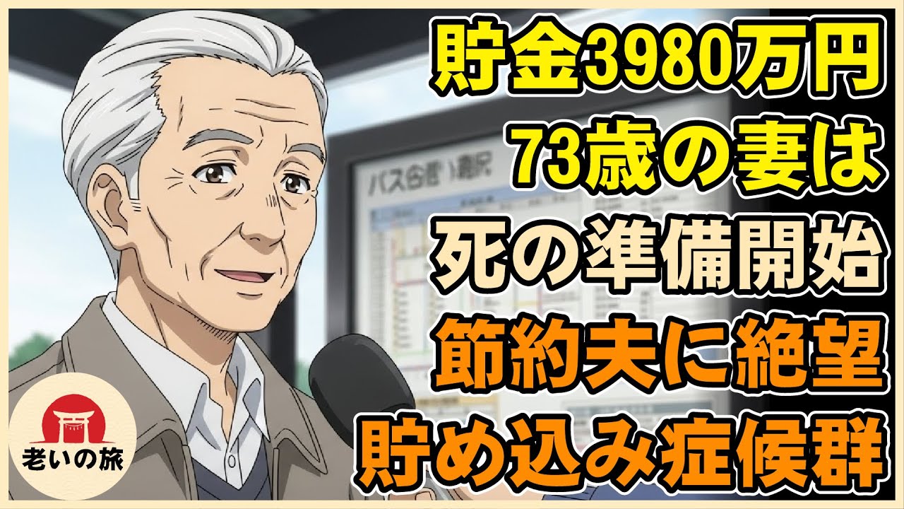 【漫画】貯金3980万円、73歳妻が始めた「死ぬ準備」。夫の過度な節約に絶望した瞬間…熟年夫婦が陥る「貯め込み症候群」の末路【シニアライフ】【60代以上の方へ】