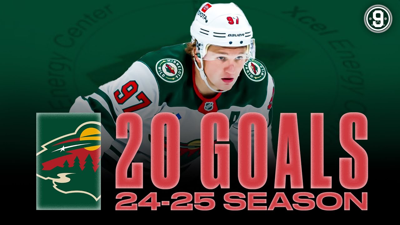 Kirill Kaprizov's FIRST 20 GOALS of 24/25 NHL Season