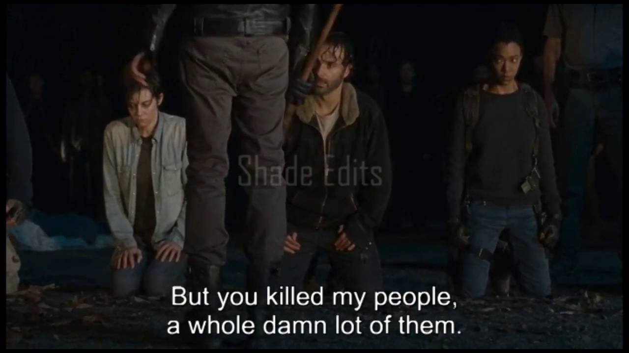 The Walking Dead Negan Kill Scene Redited Extended [Newest]