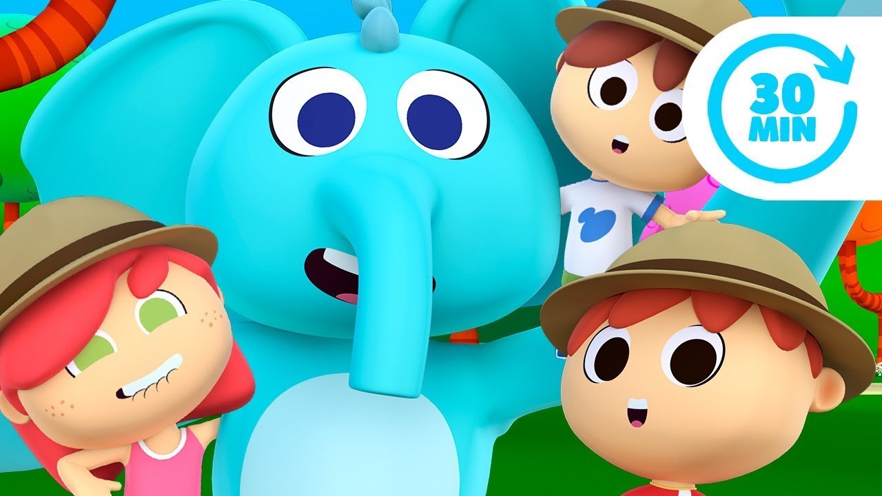 🐊 LOS ANIMALES DEL ZOO 🐘🦁 CANCIONES DEL ZOO 🐵 ¡ESTRENO! 🌈 DIBUJOS ANIMADOS PARA NIÑOS