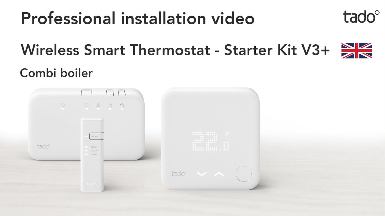 tado° Professional installation video - Wireless Smart Thermostat - Combi