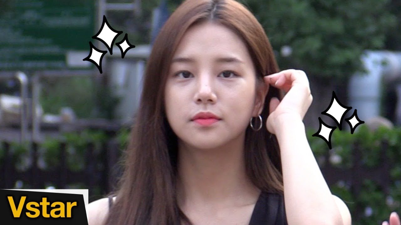 꾸미지 않아도 '청순미 폭발' 라붐(LABOUM) 솔빈(SOLBIN) @ 180803 KBS 뮤직뱅크 출근길