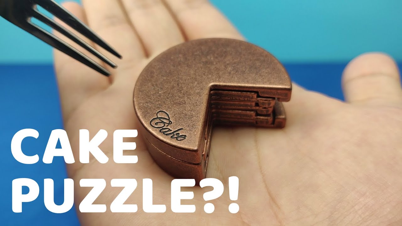 Solving an Edible Puzzle? | Cast Cake Puzzle #Spon