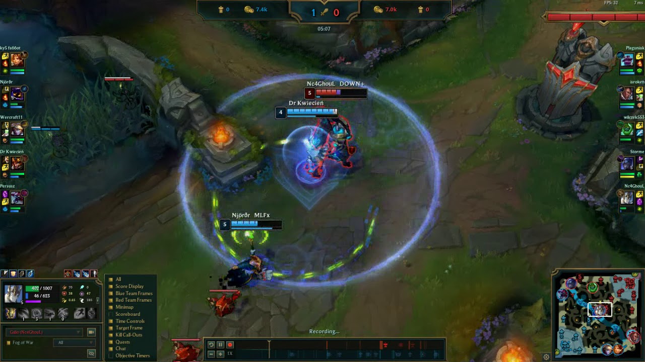 FAKER GALIO MID BOLID | GALIO FLASH OUTPLAY + TP | EUNE CLASH
