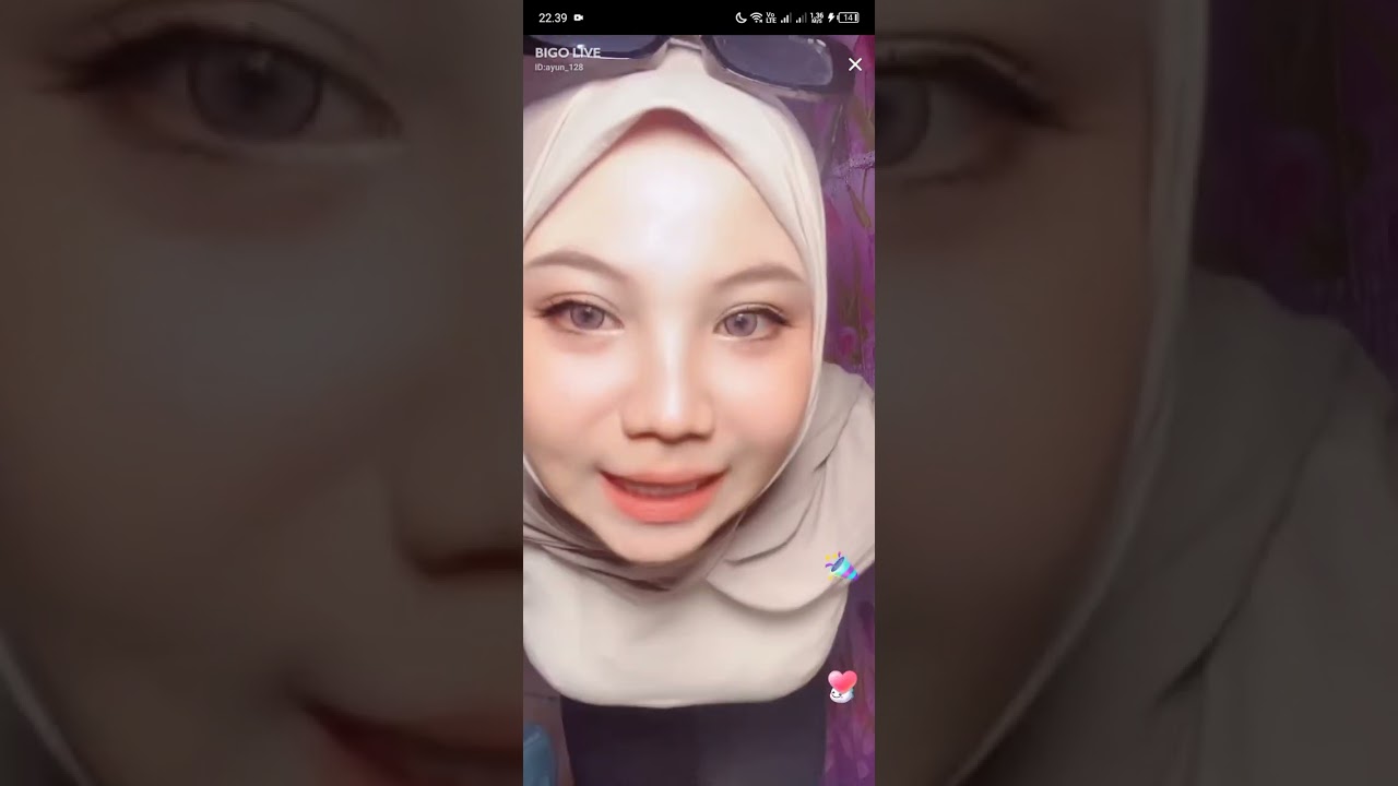 HIJABER CANTIK LIVE BIGO BAR BAR SAMPAI KE BAN😱