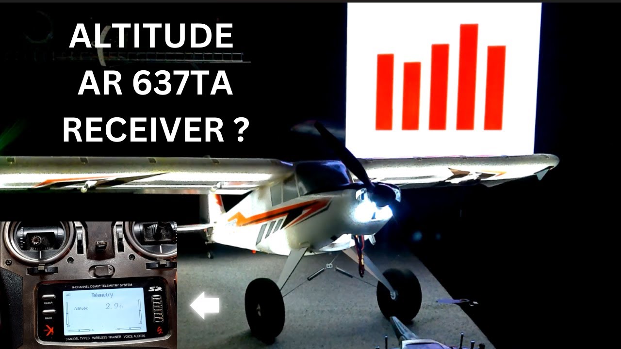 SPEKTRUM TELEMETRY ALTIMETER CONNECT TO AR637TA X-BUS HOW TO