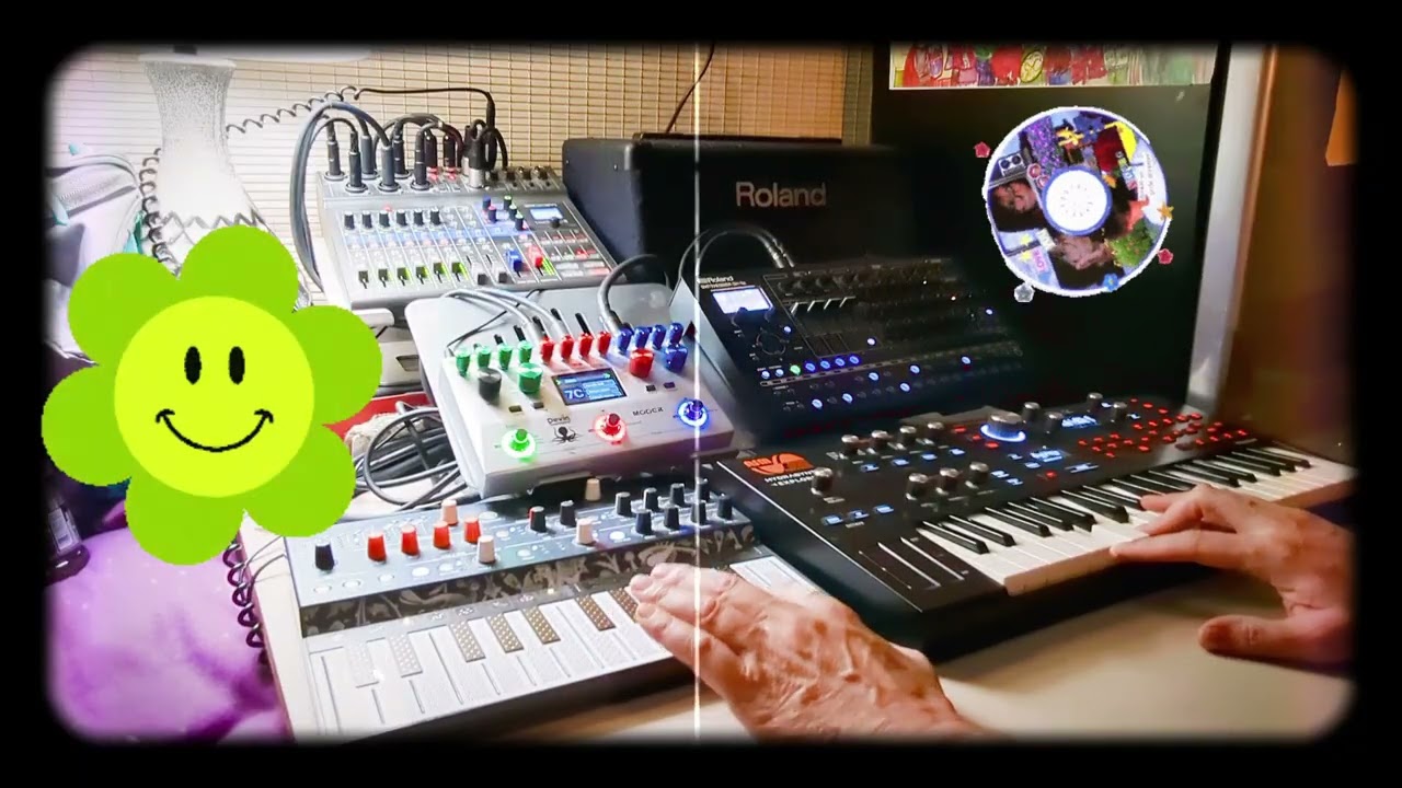 Funky Spaceman - Electronic Funky Fusion - Microfreak, SH-4d, Hydrasynth Explorer, Ocean Machine 2