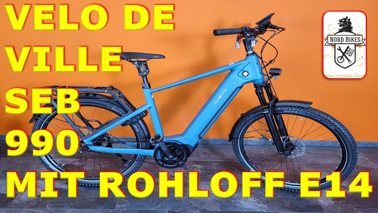 Velo de Ville SEB 990 Modell 2024 endlich die Rohloff E 14 im Bosch Smartsystem und Bosch CX Motor