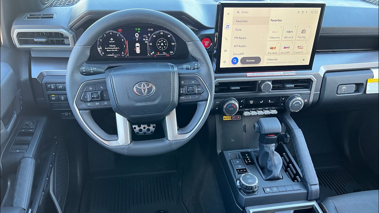 2025 Toyota 4Runner TRD Sport Premium Complete Button Tutorial