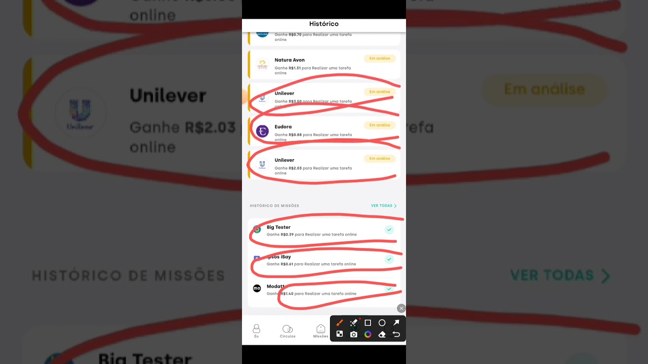 Modatta pagando para fazer pesquisa completa tarefa no free