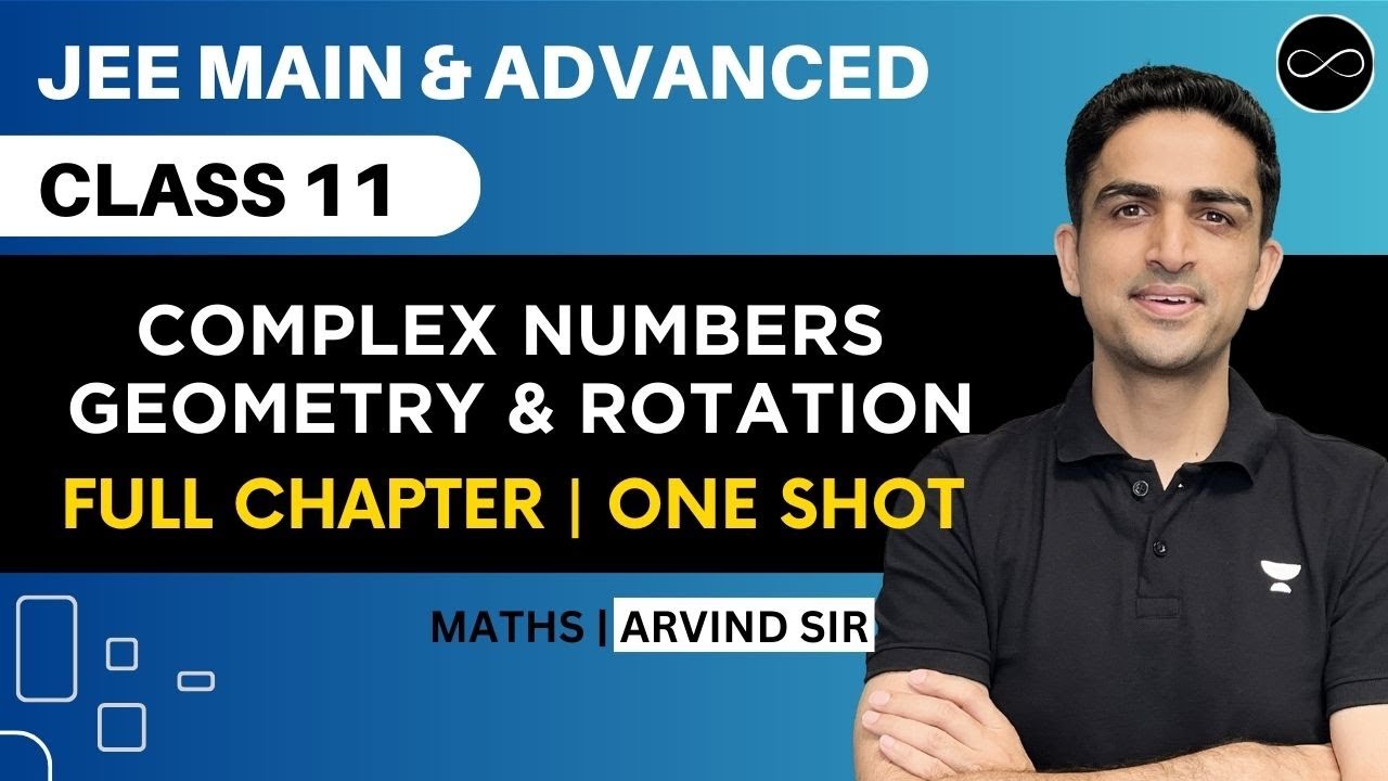 Complex Numbers Geometry & Rotation Class 11 | One Shot | JEE Main & Advanced | Arvind Kalia Sir