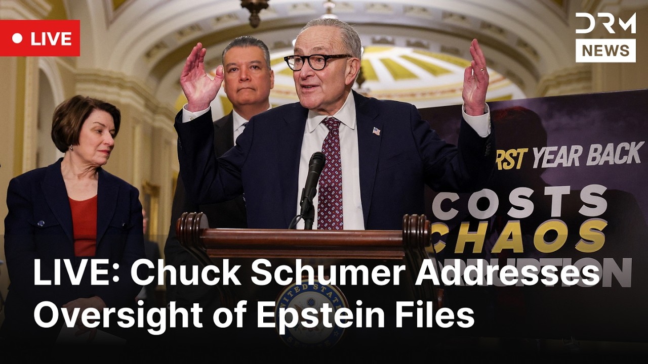 LIVE: Senate Democrats Address Oversight of Epstein Documents | DRM News | AC1F