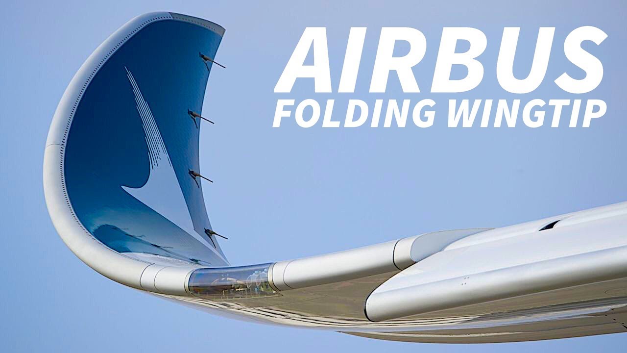 FOLDING WINGTIPS on AIRBUS AIRCRAFT?