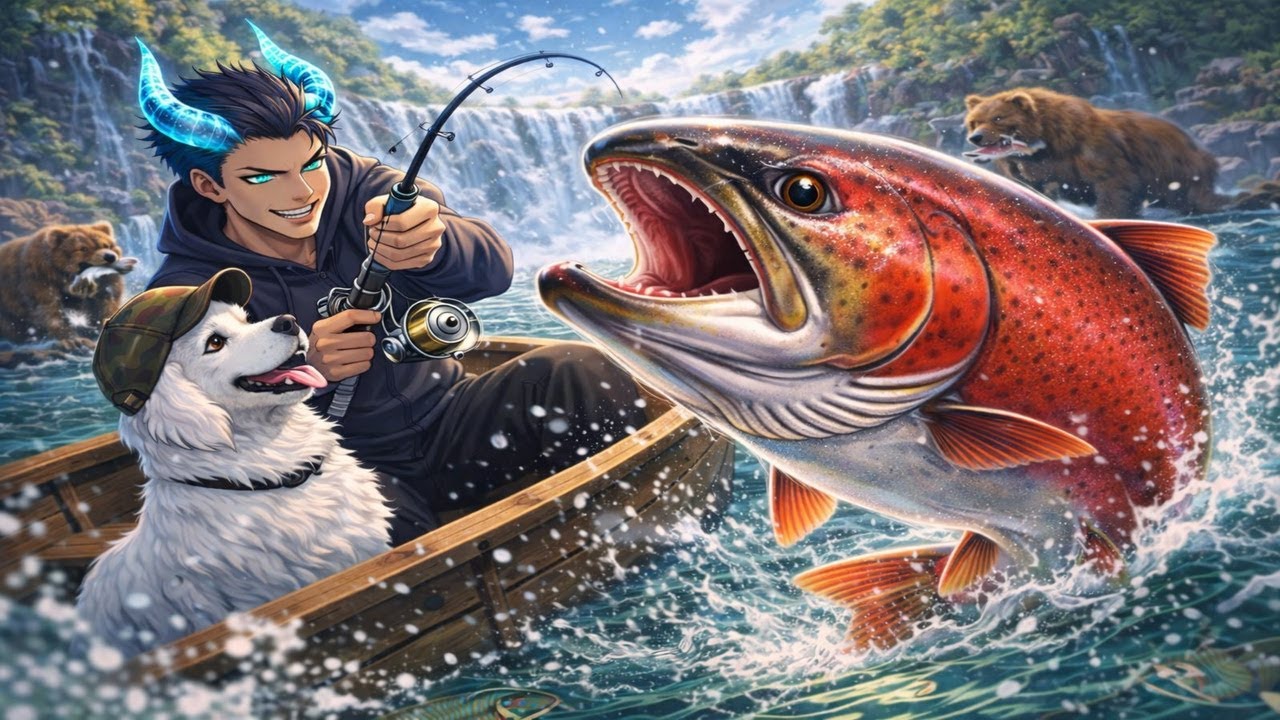 A LEGENDARY KING SALMON ATE SOMEONE | GAMEPLAY | CAST AND CHILL | PART 5