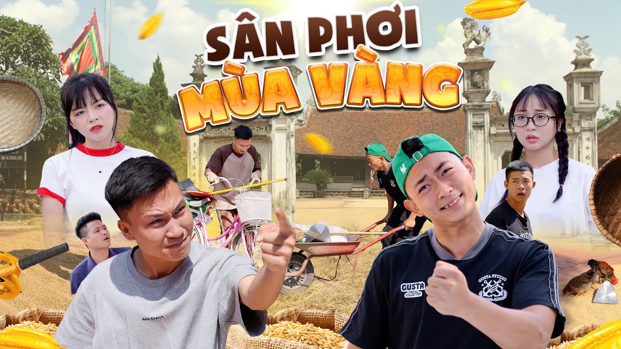 SÂN PHƠI MÙA VÀNG | Hai Anh Em Phần 815 | Phim Tình Cảm Hài Hước Gãy Media
