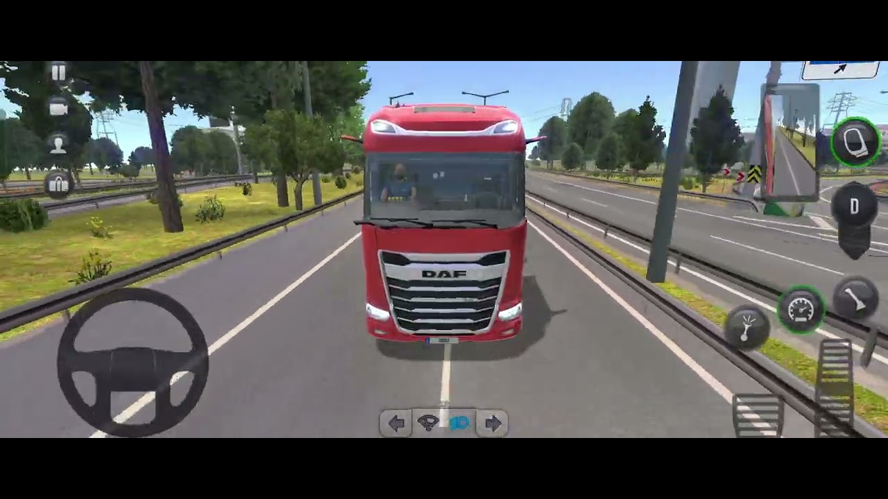 TRUCK SIMULATOR ULTIMATE LUXURY TRUCK #trucksimulatorultimate #zuuks #truckdriving#viral#daf#popular