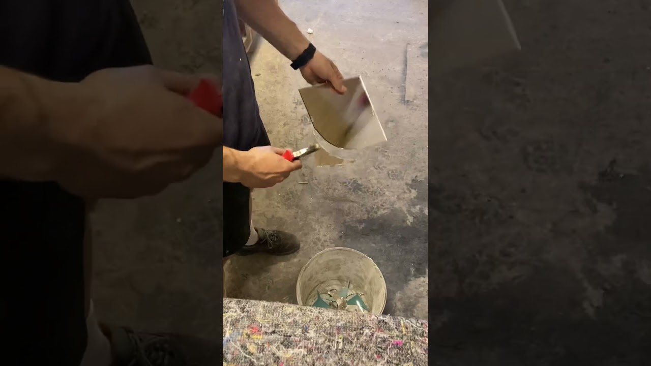 Yuvarlak ayna kesimi #diy #nasılyapılır #kendinyap #ayna