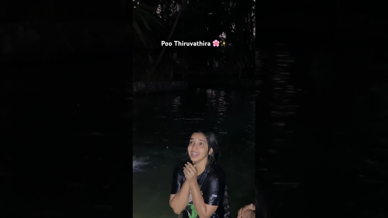 Poo Thiruvathira 🌸✨ | Ottapalam | Traditions | Malavika Krishnadas