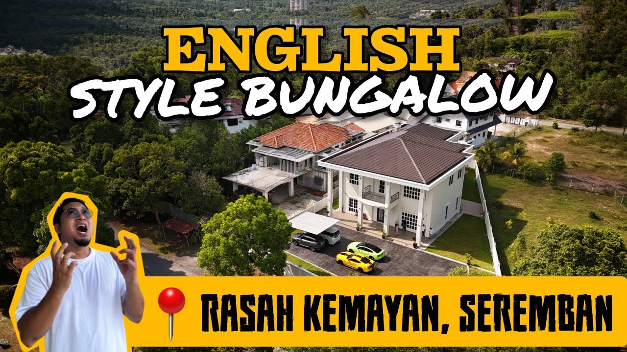 Banglo 'ENGLISH STYLE' Ni Baru Berusia 10 BULAN !! KONDISI PADU | Rasah Kemayan, Seremban