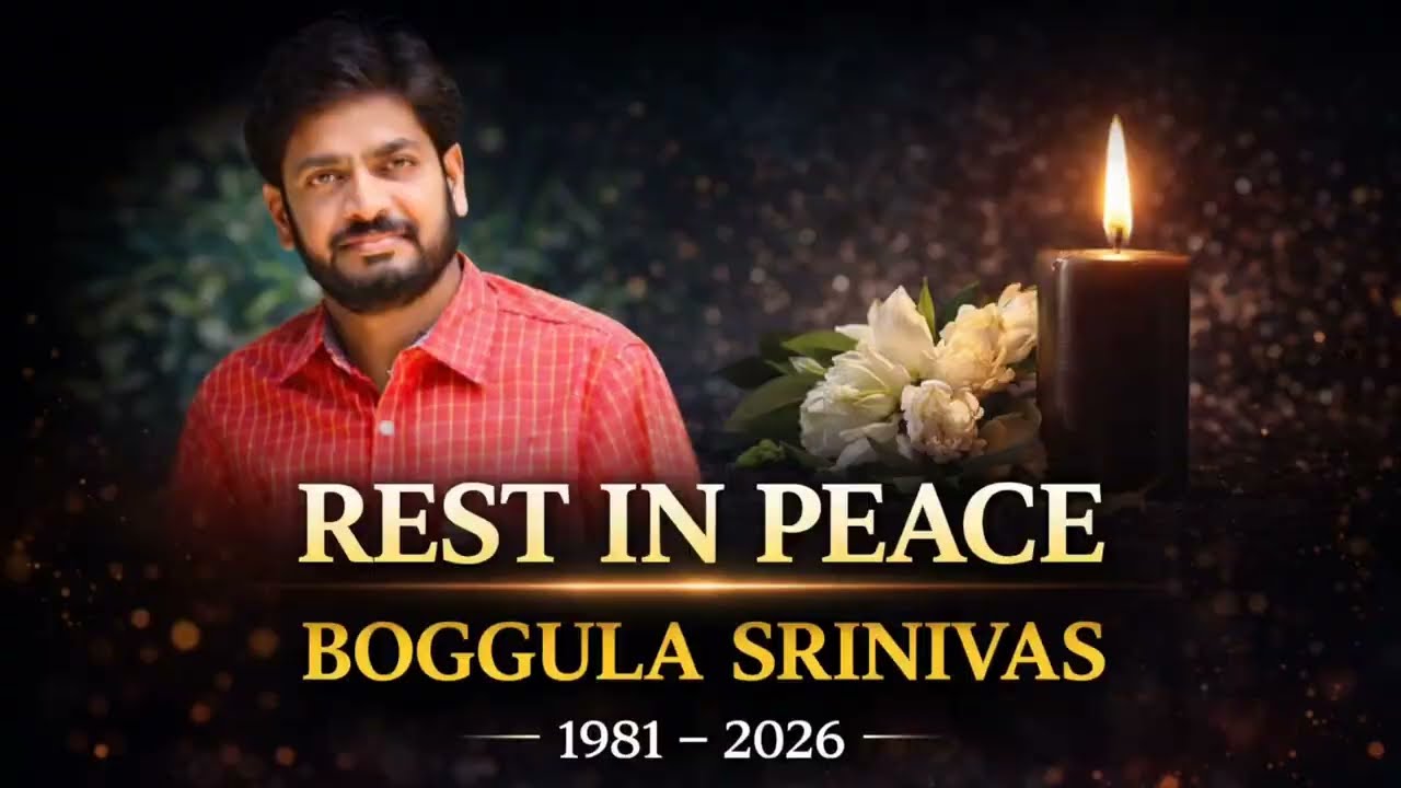Writer Boggula Srinivas Last Update Video 🕊️ | RIP Tribute video 