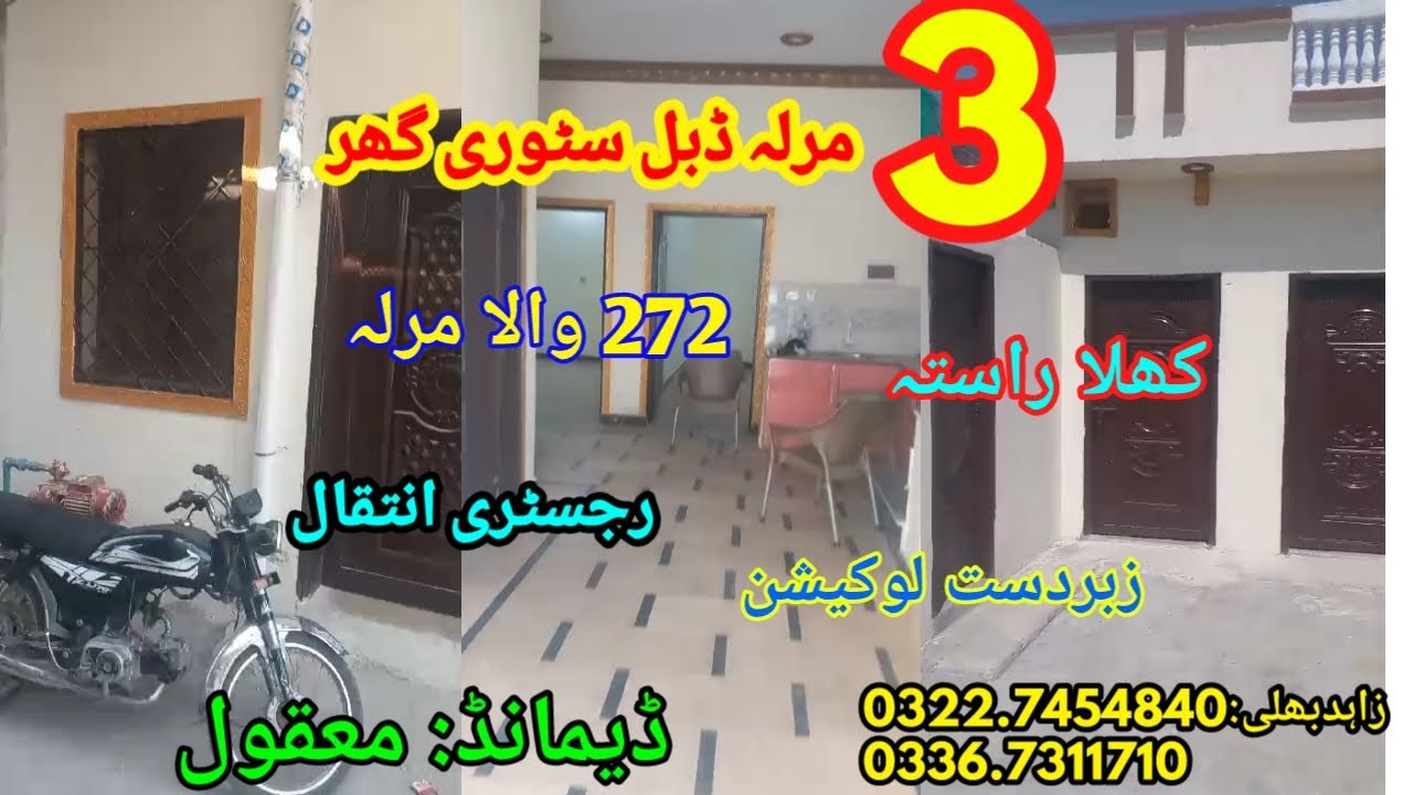 3 marla houses for sale near to sialkot cant/ SALE POINT