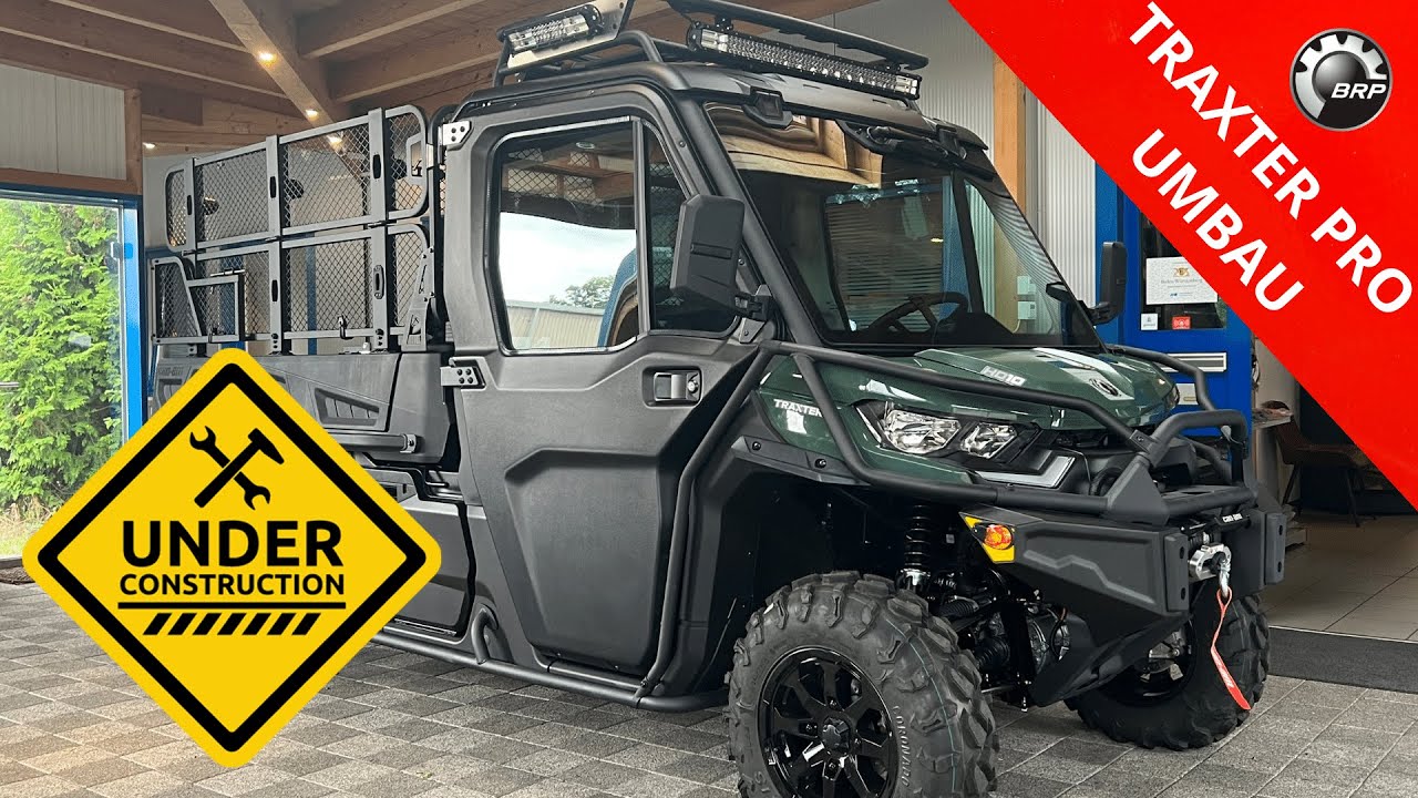 Can Am Traxter Pro DPS HD10 2022 mit Großem Umbau, Vorstellung & LINQ Präsentation am BIG Defender