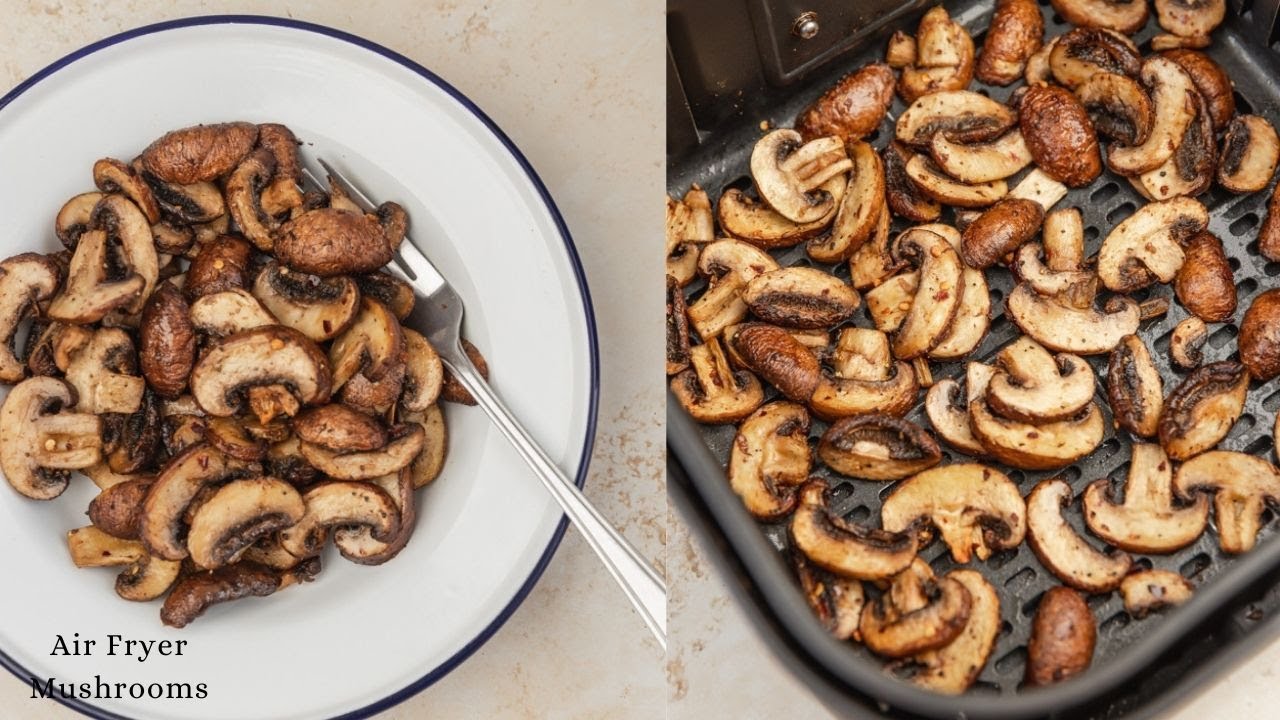 Air Fryer Mushrooms