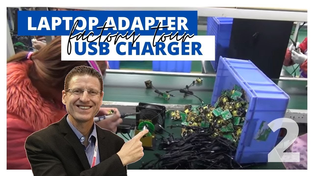 Laptop Adapter & USB Charger Factory Tour (11) - Detailed Assembly Process