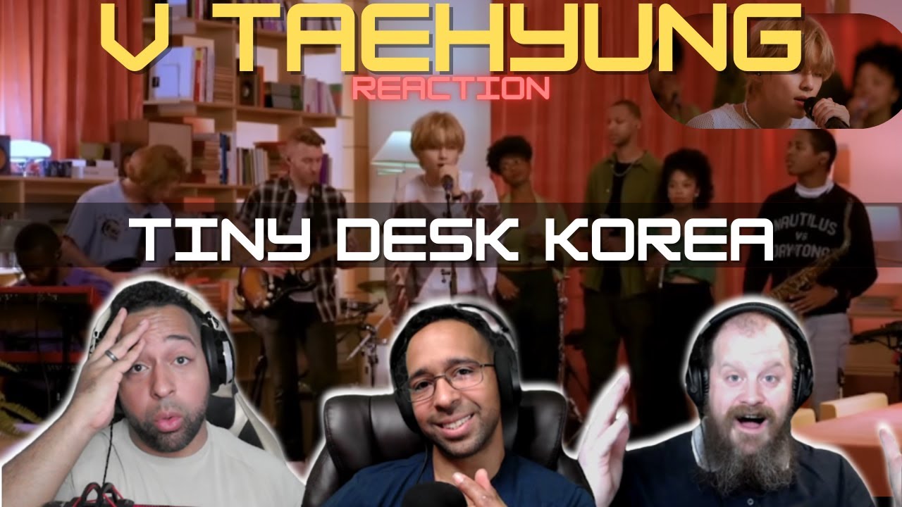 V — это просто энергетика! — V из BTS: Tiny Desk Korea | Реакции StayingOffTopic
