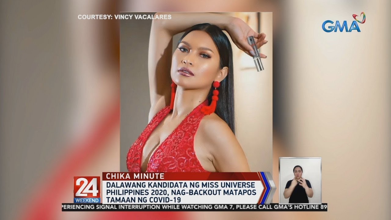 24 Oras: 2 kandidata ng Miss Universe Philippines 2020, nag-backout matapos tamaan ng COVID-19
