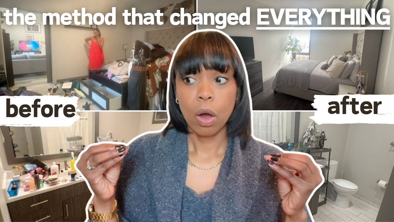 I started decluttering like this and IT CHANGED EVERYTHING!