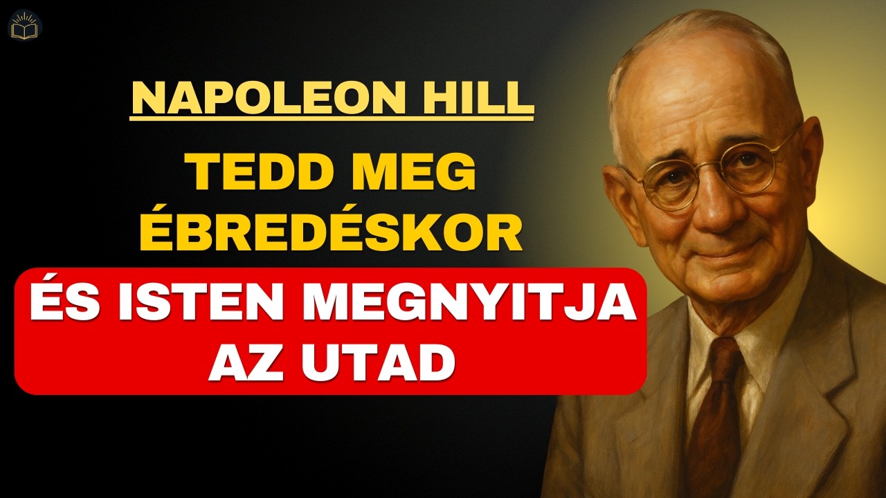 Tedd meg ezt ébredéskor, és látni fogod, hogyan kezd ISTEN utakat nyitni az életedben |Napoleon Hill