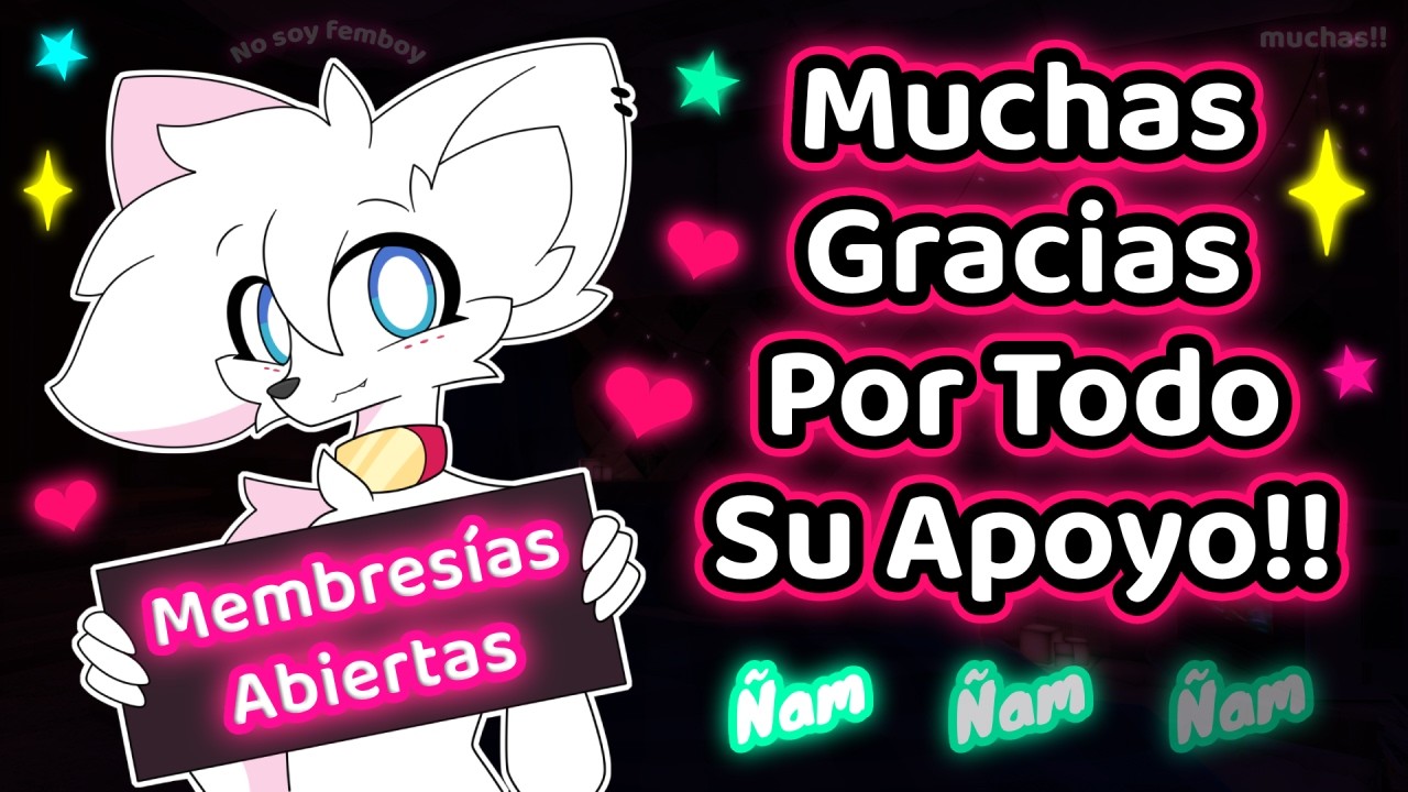 🔴[Furry ASMR] Membresías Abiertas!! nwn 💖