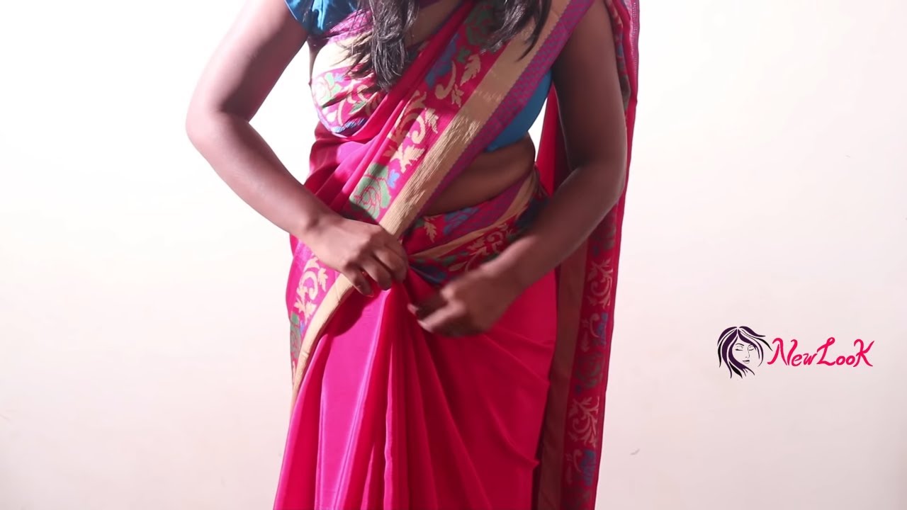 Maneesha's Latest saree wearing video | Simple and easy to Wear Blouse & Saree Wear | New Look