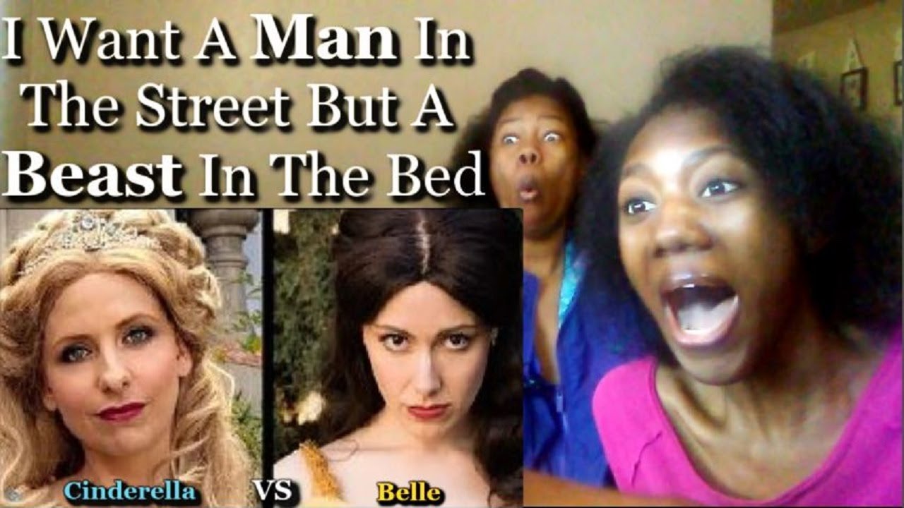 Cinderella Vs Belle Princess Rap Battles | Katherine Jaymes Reaction