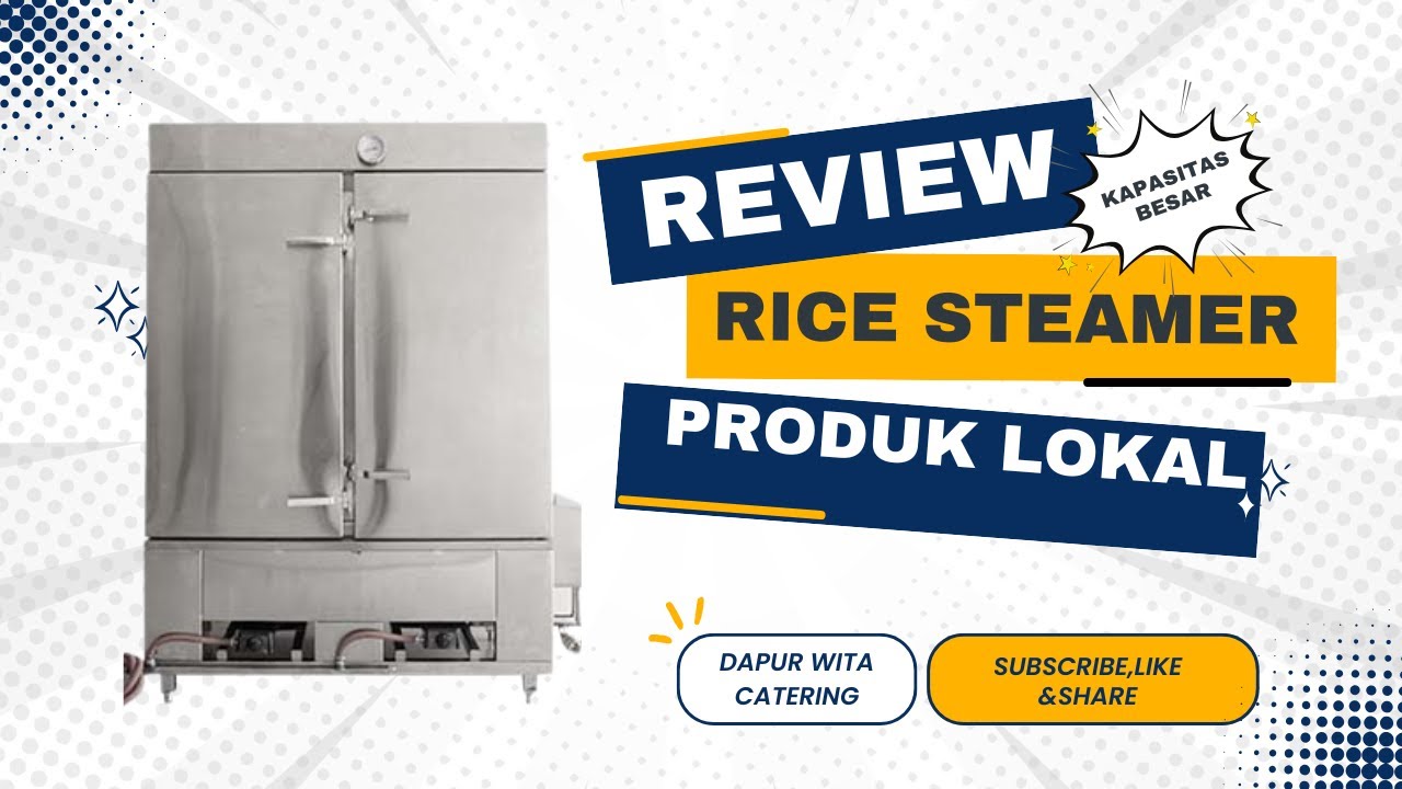 Cara Memasak Nasi menggunakan Steamer || review mesin steamer nasi