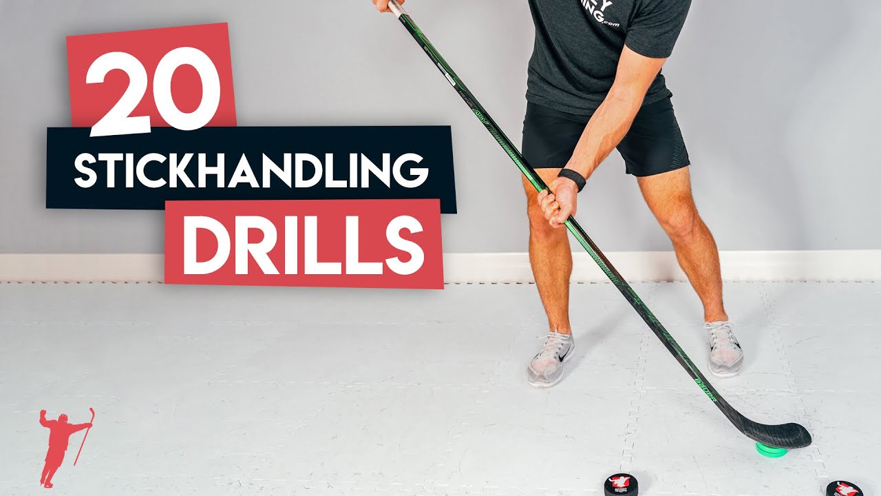 20 STICKHANDLING DRILLS YOU CAN DO AT HOME 🏒