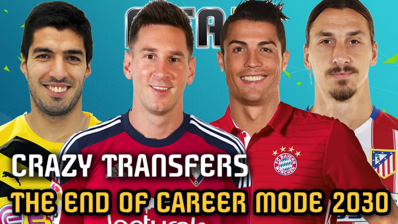 THE END OF CAREER MODE 2030 - FIFA 16 (All Best Teams, Players and Regens)